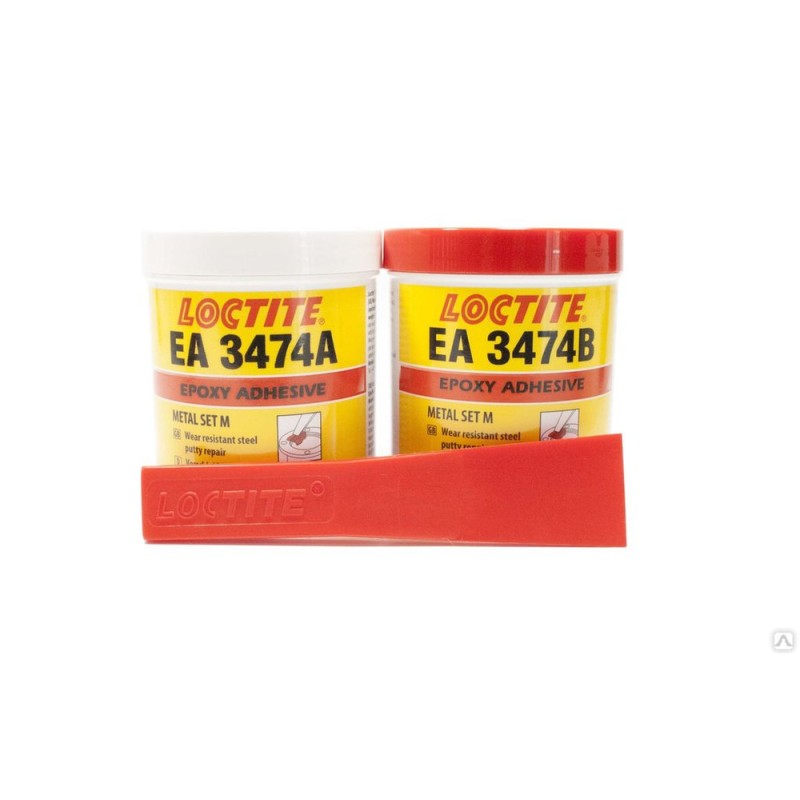 Шпатлевка двухкомпонентная эпоксидная LOCTITE EA 3474 500G с минеральным наполнителем