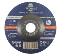 Круг отрезной PROBOS FORMING CD277 T42 metal&Inox 125х0,9х22,23
