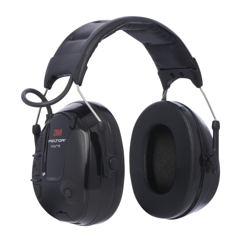 Наушники противошумные, стандартное оголовье 3M™ Peltor™ серия ProTac III Slim Наушники противошумные, стандартное оголовье 3M™ Peltor™ серия ProTac III Slim