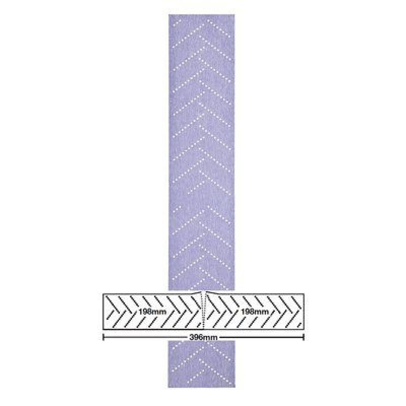 Полоска абразивная, Р240, 70 мм x 396 мм,Purple+ 334U №30617 50 шт./кор., 6 кор./уп.