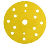 Круг абразивный, золотой, 15 отверстий, Р80, 150 мм,3M™ Hookit™ 255P+