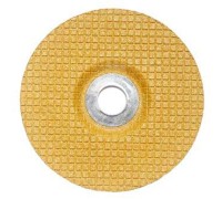 Гибкий зачистной круг, T27, 180 мм x 4 мм x 22 мм, 36+, №51745, 100 шт./уп. + 10 оправок