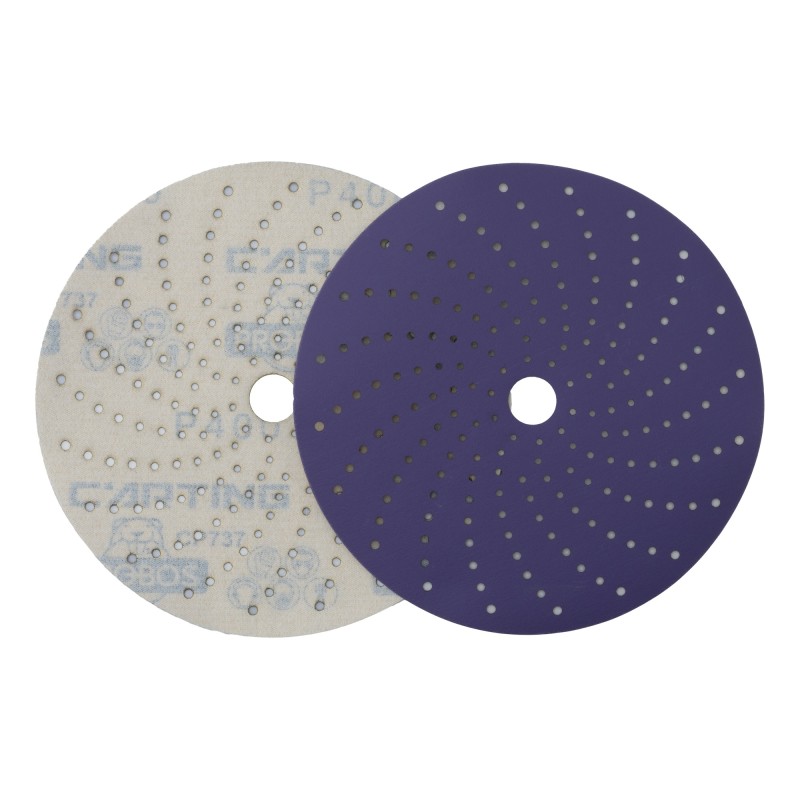 Круг шлифовальный c мультипылеотводом Purple, P400, PROBOS CP737 CERAMIC Hookit , 150 мм