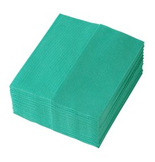 Нетканый сложенный протирочный материал Profix 4 Colour Line, зеленый (32 листа 32х36 см/уп.)