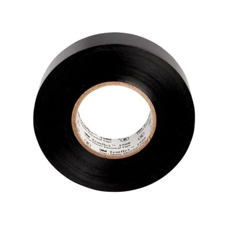 Изолента ПВХ Temflex 1500 универсальная черная, рулон 19 мм x 25 м