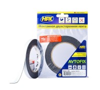 Автомобильная двухсторонняя лента Autofix 12мм х 5м
