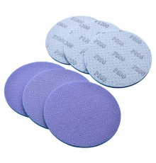 Круг абразивный гибкий на мягкой вспененной оcнове PROBOS AF445 Hookit 150 мм, P1500