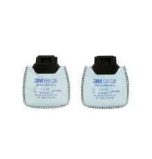 Фильтр противоаэрозольный 3M™ Secure Click™ D3128 класс защиты P2R