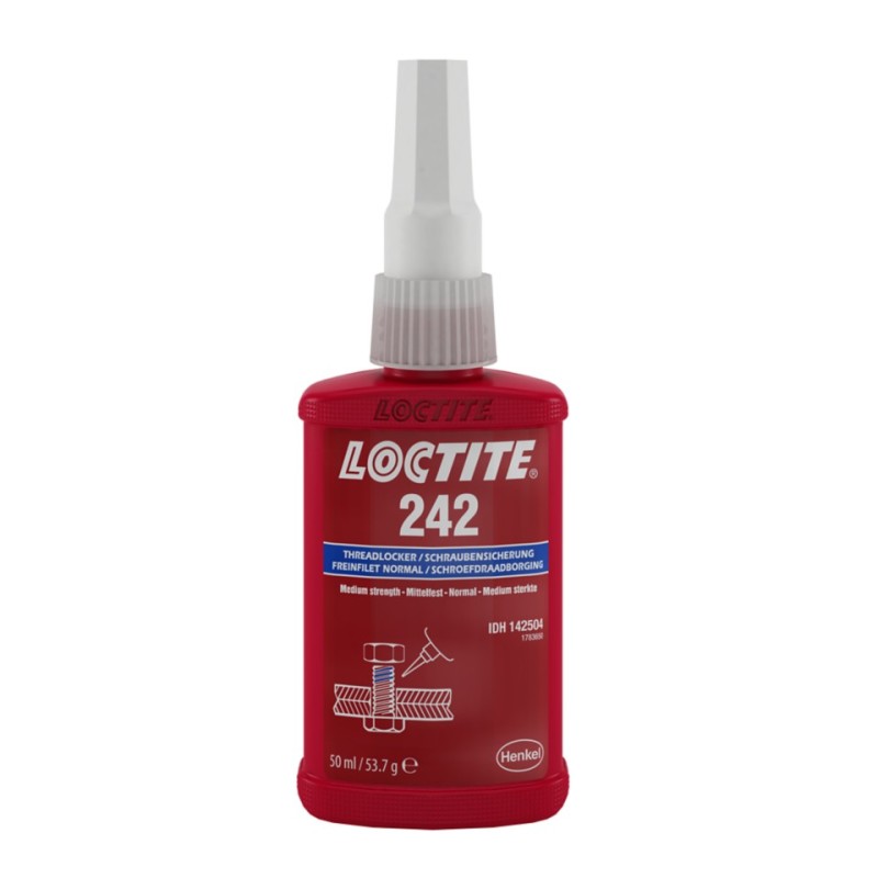 Фиксатор резьбы средней прочности LOCTITE 242 50мл