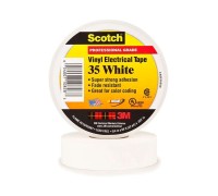 Изолента ПВХ Высшего Класса Scotch® 35, белая, 19 мм х 20 м