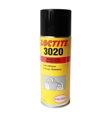 Клей синтетический в аэрозольном баллоне красного цвета LOCTITE MR 3020 400ML