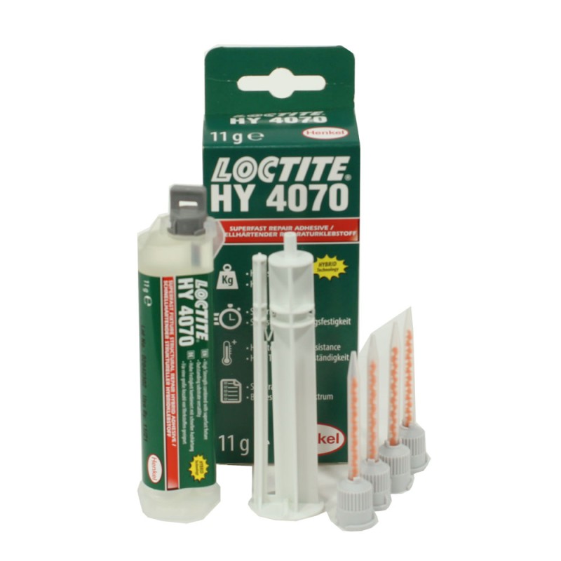 Клей двухкомпонентный сверхбыстрый структурный LOCTITE® HY 4070 11g Клей двухкомпонентный сверхбыстрый структурный LOCTITE® HY 4070 11g