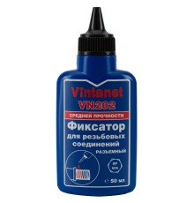 Фиксатор для резьбовых соединений, Vintanet, средней прочности, анаэробный VN202 50 мл