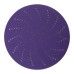 Круг шлифовальный c мультипылеотводом Purple, P320, PROBOS CERAMIC FILM Hookit CF775, 125 мм