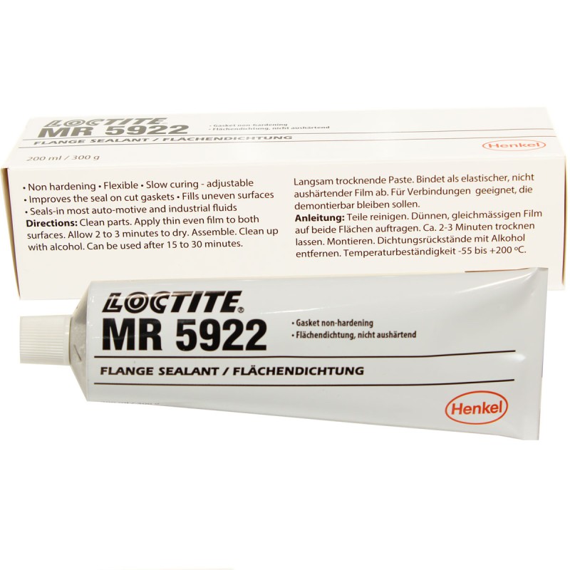 Герметик -прокладка незастывающий, эластичный (тюбик) LOCTITE MR 5922 200ml