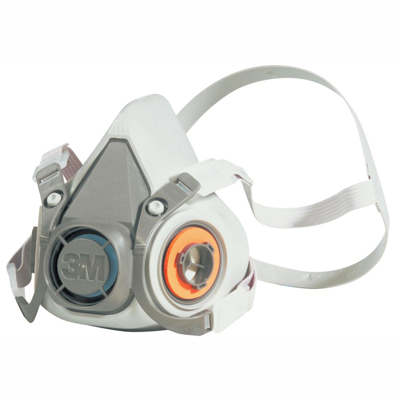 Полумаска серии 3M™ 6200 3M™ 6000, размер - средний (M) 8 шт./кор. Полумаска серии 3M™ 6200 3M™ 6000, размер - средний (M) 8 шт./кор.