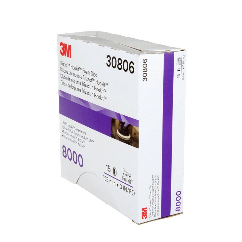 Круг полировальный 443SA, Р8000, 150 мм 3M™ Trizact™