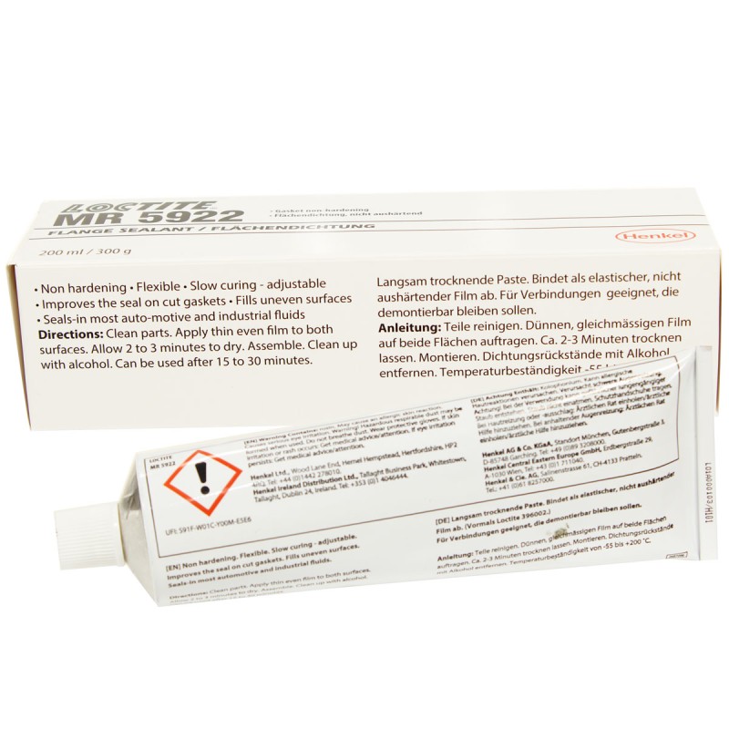 Герметик -прокладка незастывающий, эластичный (тюбик) LOCTITE MR 5922 200ml