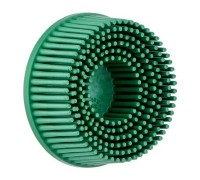 Круг Scotch-Brite™ Roloc™ Bristle RD-ZB, P50, зеленый, 75 мм, № 07526, 10 шт./уп.