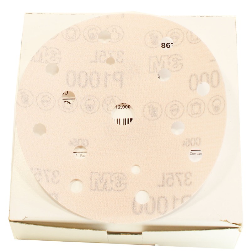 Круг шлифовальный 375L, P1000, 150 мм, 15 отв., LD861A, 50 шт./уп.