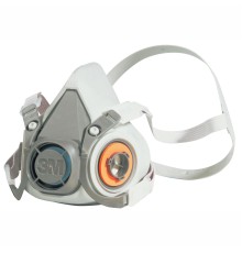 Полумаска серии 3M™ 6200 3M™ 6000, размер - средний (M) 8 шт./кор.