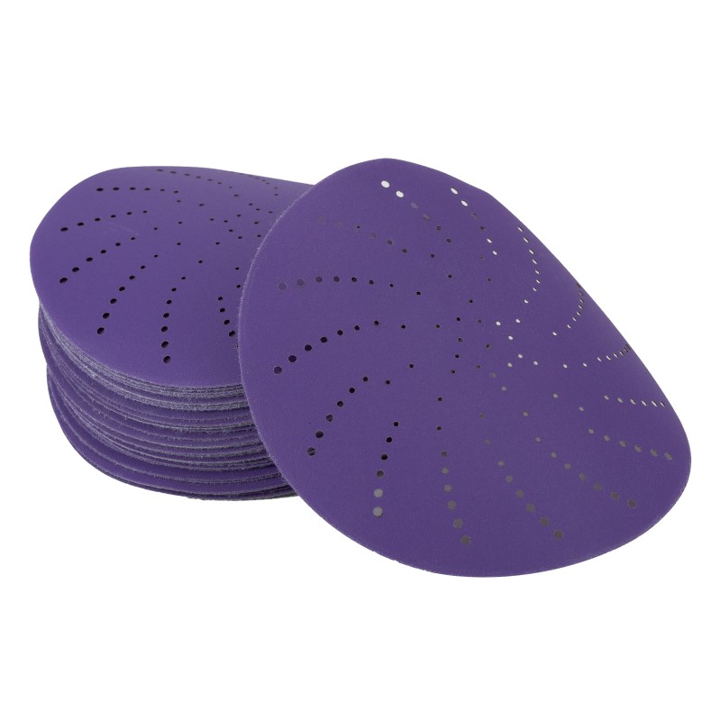 Круг шлифовальный c мультипылеотводом Purple, P320, PROBOS CERAMIC FILM Hookit CF775, 125 мм