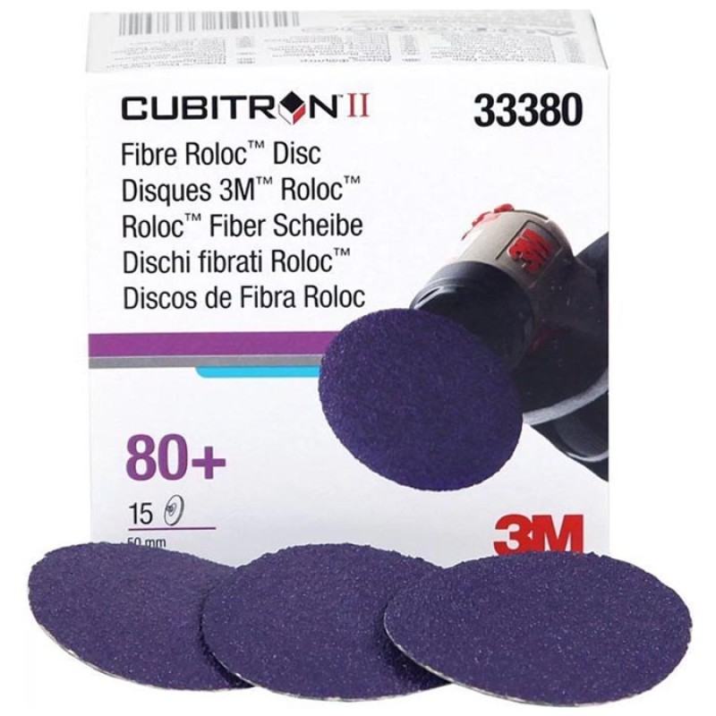 Круг Cubitron™ II Roloc *R200P, 786C, 50мм, 80+ 33380