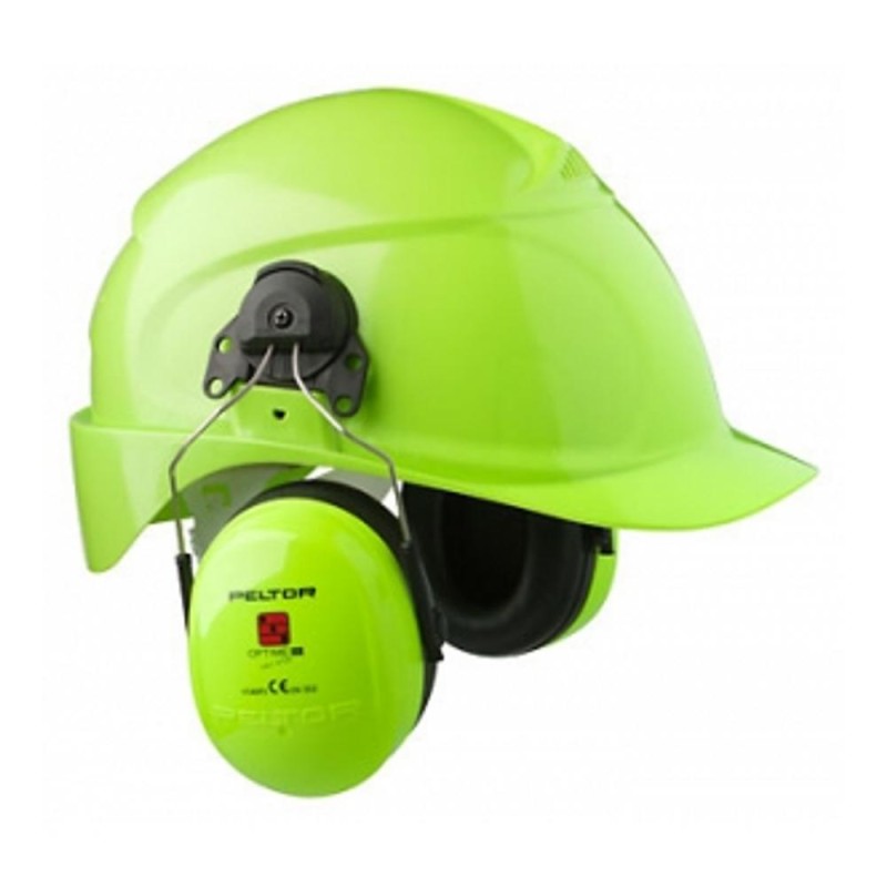 Наушники противошумные повышенной видимости Hi-Viz, с креплением на каску