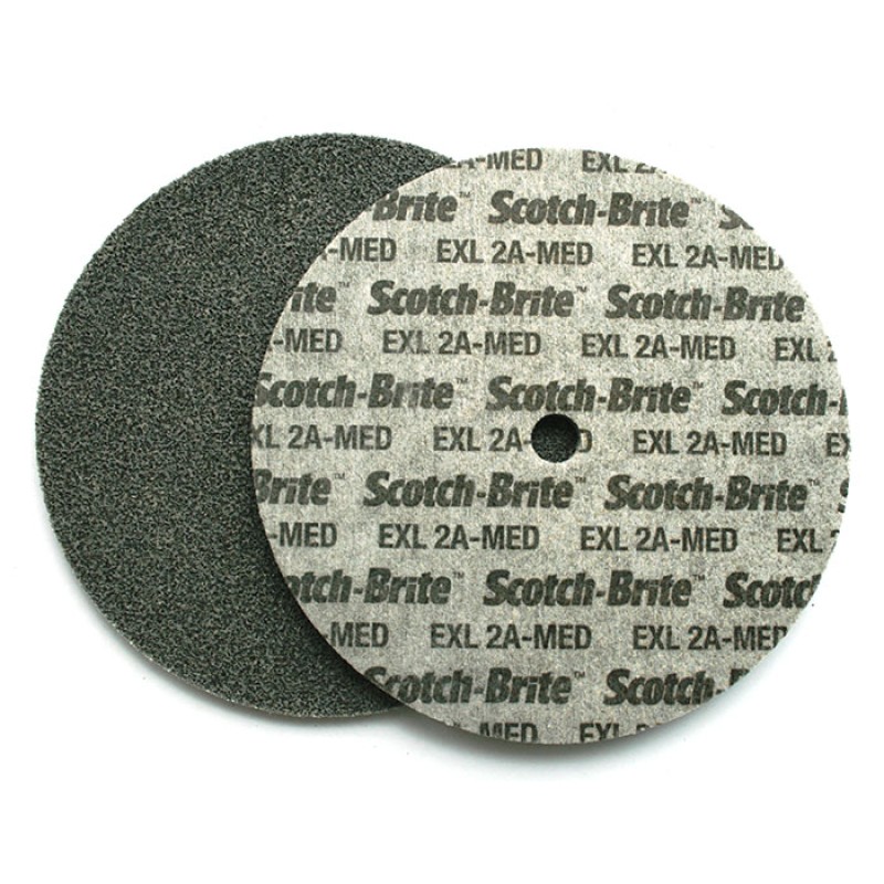 Круг Scotch-Brite™ XL-UW, 2A MED, 150 мм х 6 мм х 13 мм, № 17498, 8 шт./кор.