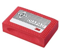 Губка шлифовальная алмазная 6200J N74, красная, 90 мм х 55 мм х 25 мм