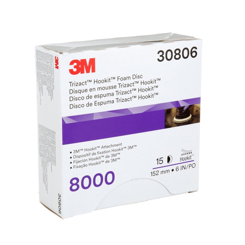 Круг полировальный 443SA, Р8000, 150 мм 3M™ Trizact™