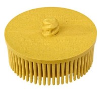 Круг Scotch-Brite™ Roloc™ Bristle RD-ZB, P80, желтый, 50 мм, № 07525, 10 шт./уп.