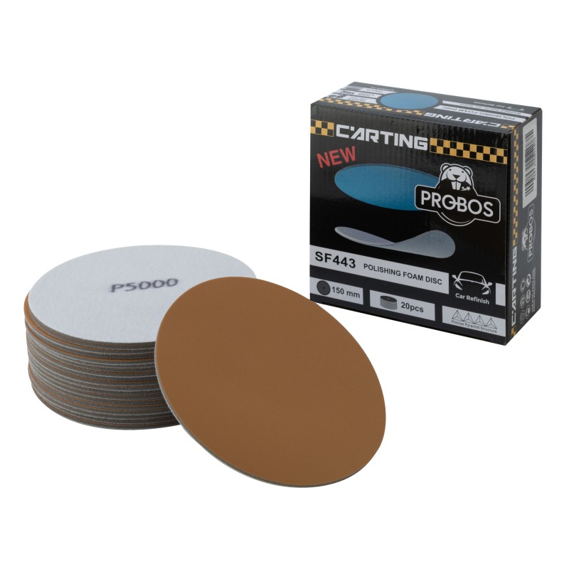 Круг абразивный, полировальный PROBOS SF443 Hookit, P5000, 150 мм