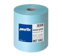 Нетканый протирочный материал Profix Escon Print 067 042 бирюзовый, 500 листов в рулоне,лист 30х38см Нетканый протирочный материал Profix Escon Print 067 042 бирюзовый, 500 листов в рулоне,лист 30х38см