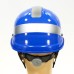 Каска защитная BASEBALL DIAMOND V UP из ABS синего цвета
