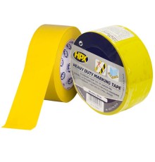 Лента клейкая маркировочная HEAVY DUTY 48мм х 33м х 0.20мм желтая (пленка)