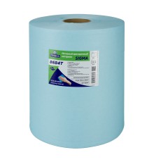 Нетканый протирочный материал PROBOS SIGMA 8684T, 68 г/м2, бирюзовый, креп-тиснение, 30х38см,500 л/р