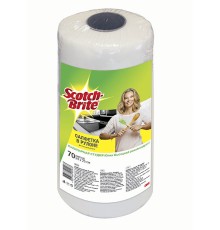 Салфетка Scotch-Brite® в рулоне, 24 см х 25 см, 70 листов