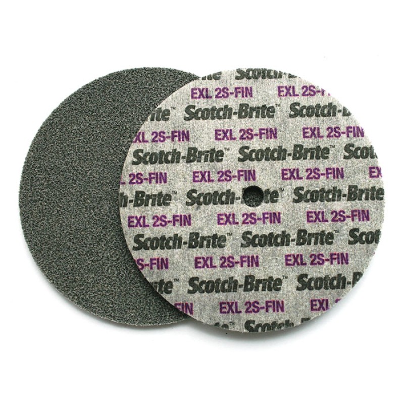 Круг Scotch-Brite™ XL-UW, 2S FIN, 150 мм х 6 мм х 13 мм, № 13741, 8 шт./кор.