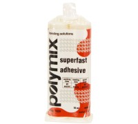 Двухкомпонентный тиксотропный полиуретановый клей POLYMIX Super Fast Adhesive 50мл