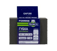 Губка абразивная PROBOS Forming, прямоугольный профиль 100x68x25, P180