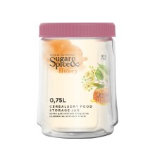Банка для сыпучих продуктов Honey 0,75 л, брусника, SUGAR&SPICE