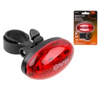 Фонарь велосипедный (габарит задний) светодиодный 5LED 2xAAА ЮПИТЕР
