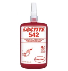 Уплотнитель резьбовой, текучий LOCTITE 542 250ml