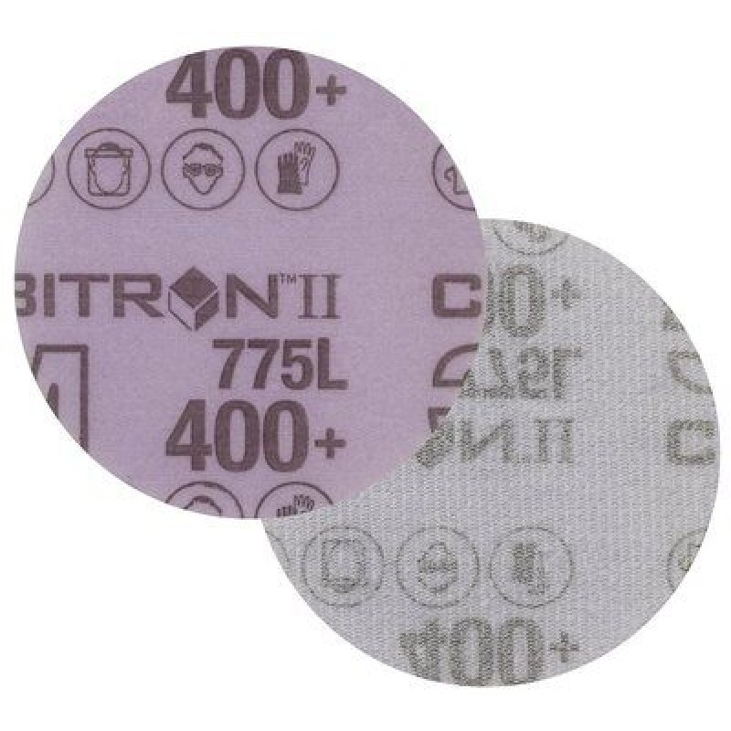 Круг Шлифовальный 775L, 400+, 125 мм, без отв., № 05055, 50 шт./уп.