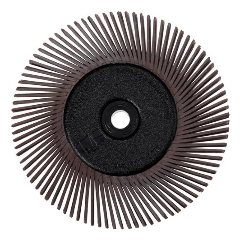 Щетка абразивная Bristle BB-ZB тип А, P36, коричневый, 150 мм, № 27621,40 шт./уп.