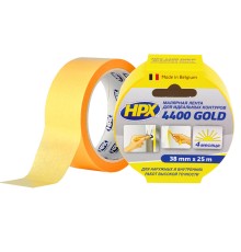 Малярная лента HPX4400 100С 38мм х 25м оранжевая