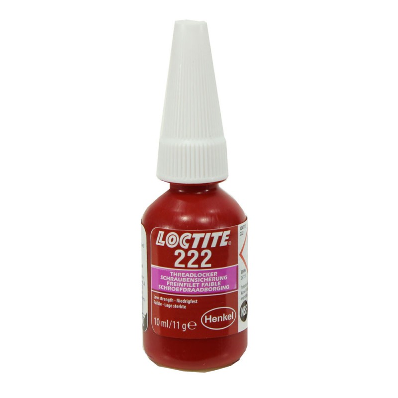 Фиксатор резьбы низкой прочности LOCTITE 222 10мл