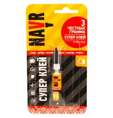 Супер клей NAVR, 3 г