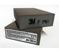 Губка четырехсторонняя, FIN, жесткая, 96 мм х 66 мм х 25 мм, № 63197, 24 шт./уп.